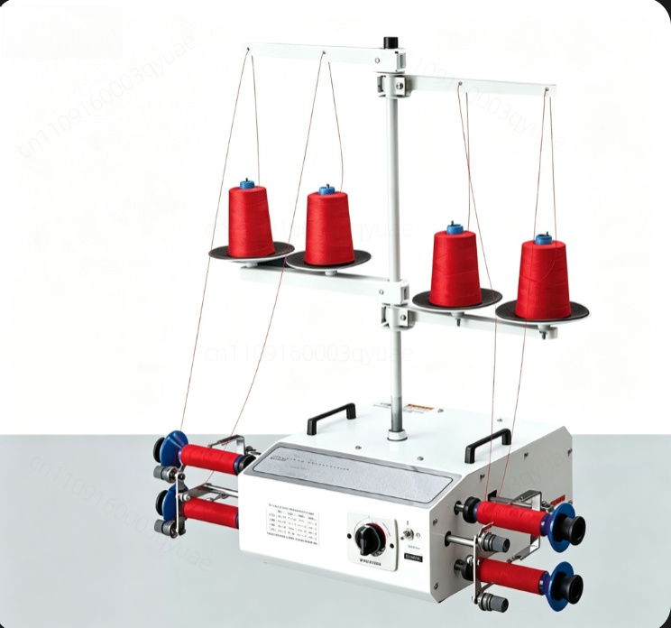 Sewing Thread In Textile - 4-Spulen-Automatische Fadenabtrenn- und Wickelmaschine für Näh-