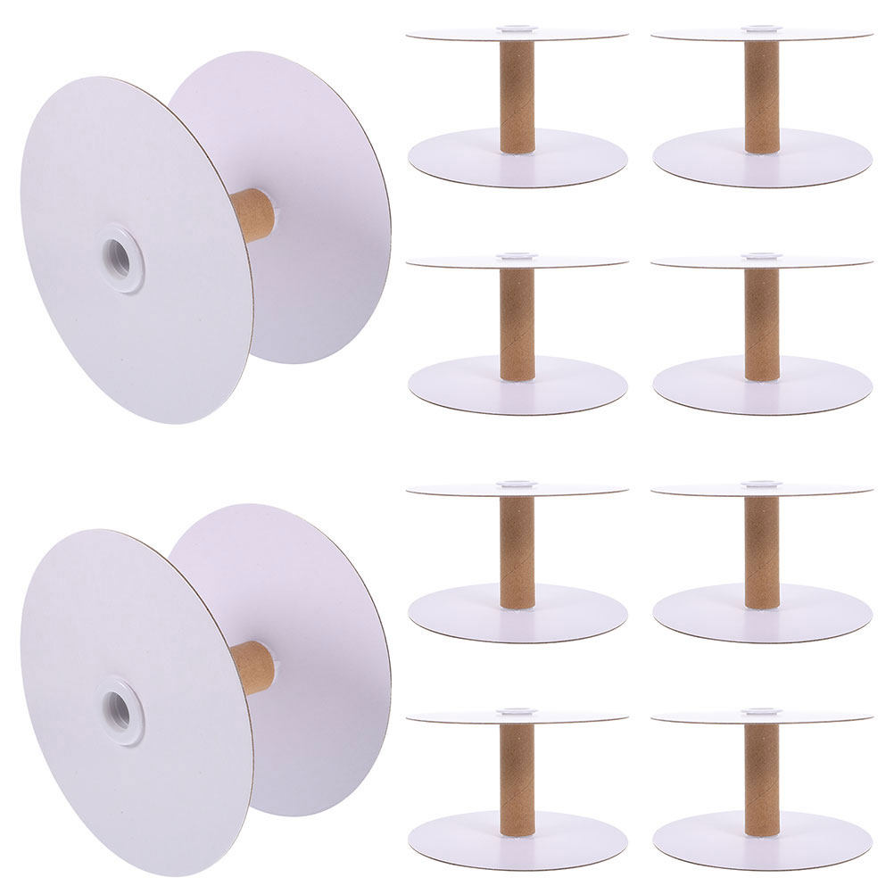 Sewing Knit - 12 Stück Papier-Spulen zur Drahtaufbewahrung, abnehmbare
