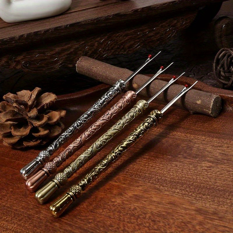 Seam Ripper Tool - 1 Stück Nahttrenner-Set mit Metallgriff, Fadenschneider,