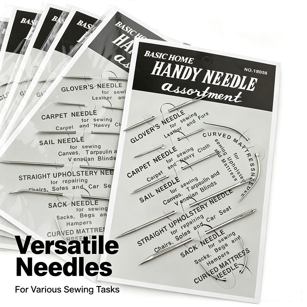 Leather Needle Heavy - Leder-Handnähnadeln, Gebogene Nadeln, Große Stahlnadeln, Spezialnadeln