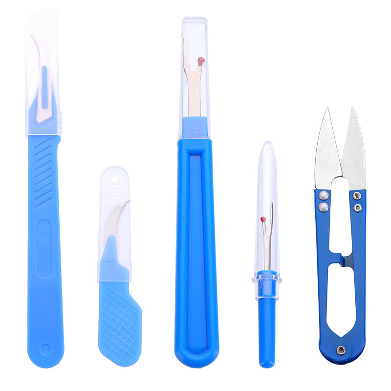 Seam Ripper Tool - Nähen Nahttrenner Kit Blau Nähen Stich