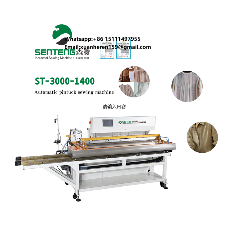 Sewing Knit - ST 3000-1400 Hochleistungs-Nähmaschine Preis Automatische Pintuck-Industrienähmaschine