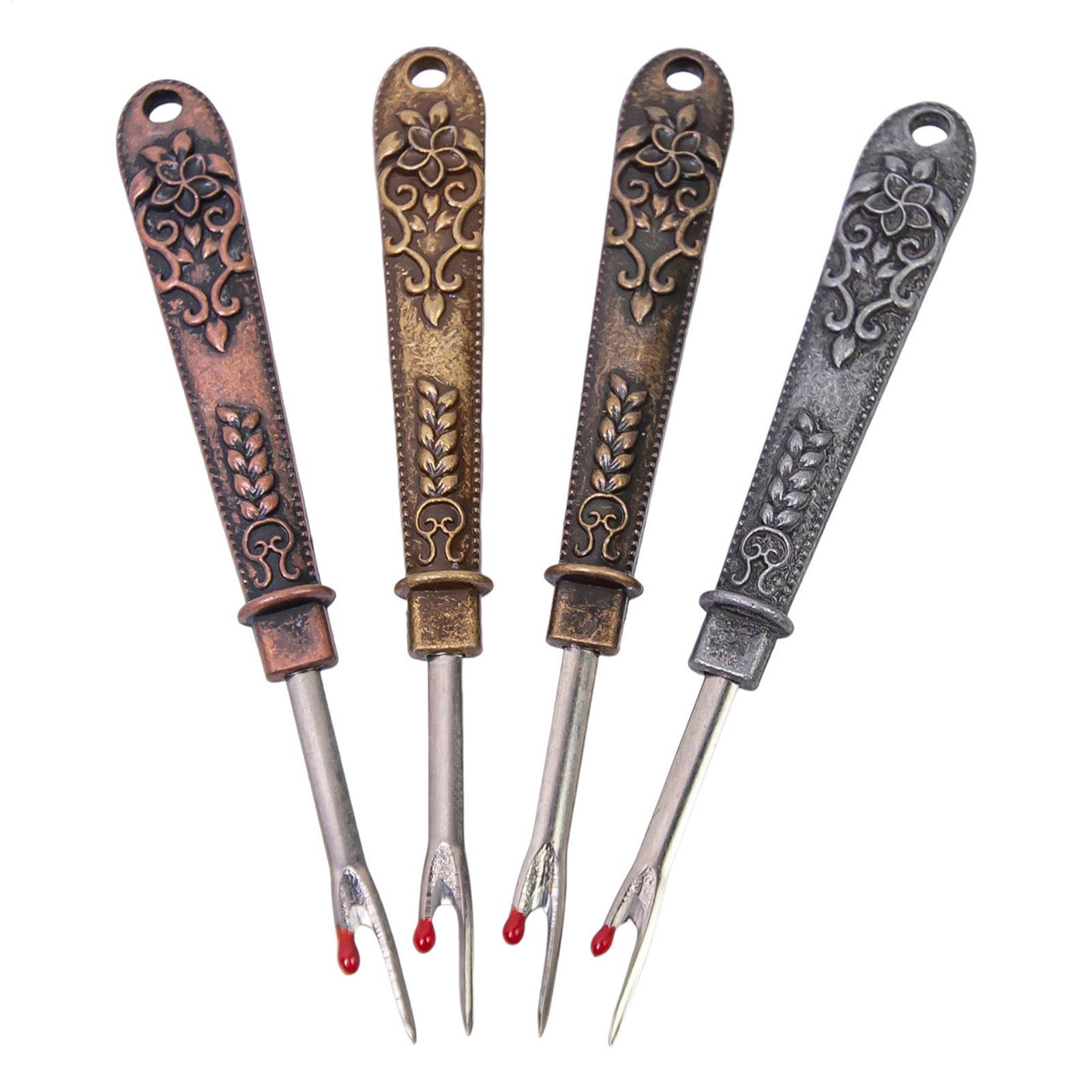 Seam Ripper Tool - Multifunktionaler Fadenentferner Vintage Nahttrenner Fadenentferner mit