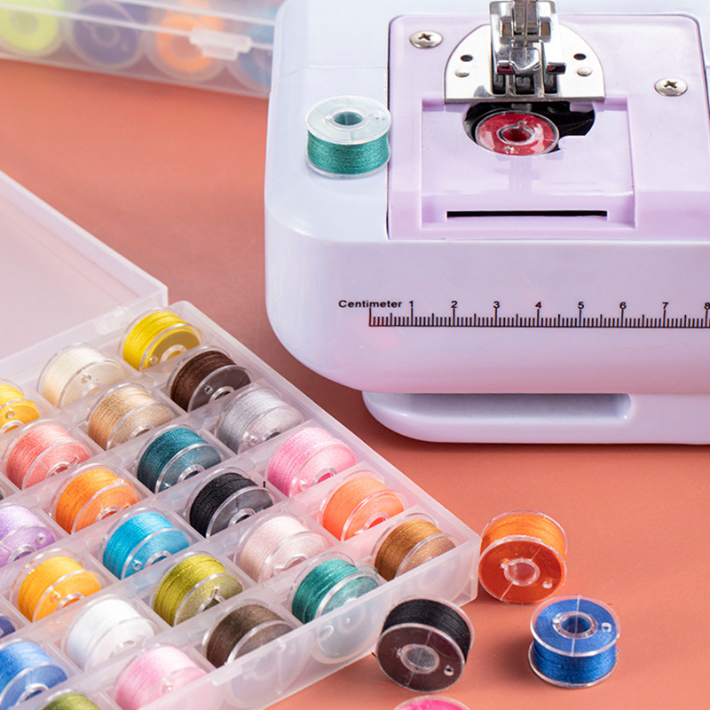 Neu【Nähspulen-Box-Set Nähmasch – Bobbin Organizer Box Bewertung und Preis