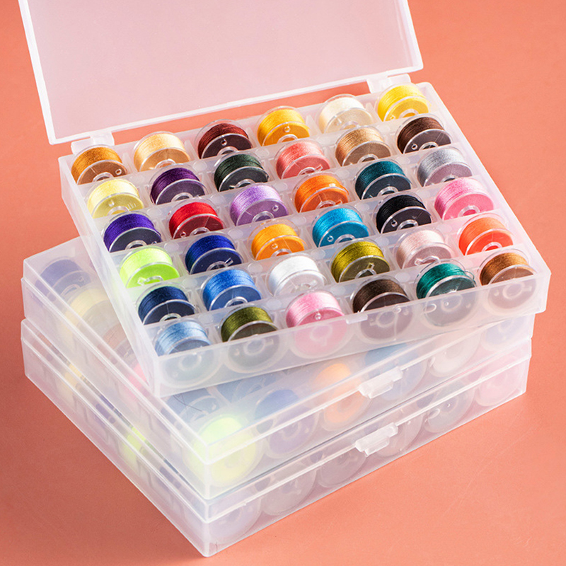 Neu【Nähspulen-Box-Set Nähmasch – Bobbin Organizer Box Bewertung und Preis