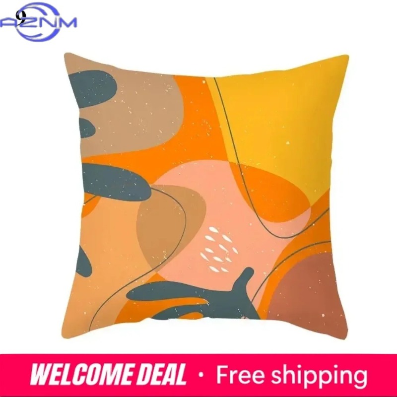 Boho Orange Abstrakter Kissenb – Century Textile & Sewing Supply Hours Bewertung und Preis