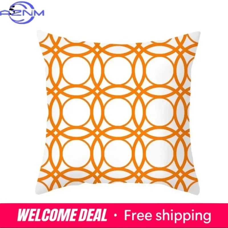 Boho Orange Abstrakter Kissenb – Century Textile & Sewing Supply Hours Bewertung und Preis