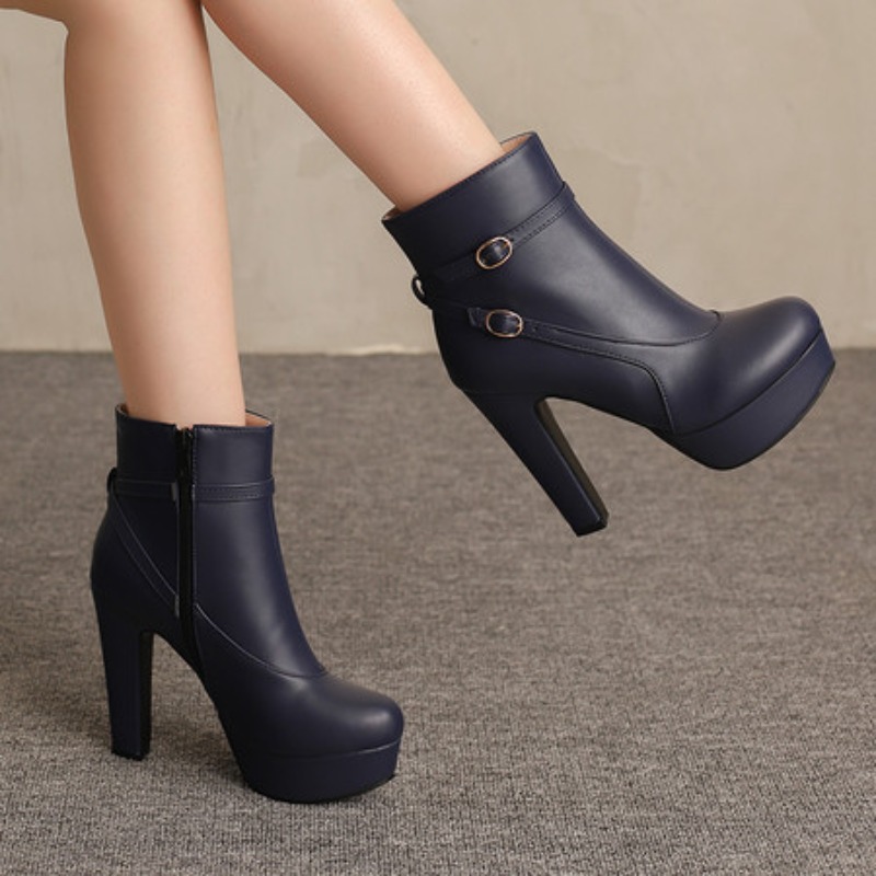 Mode Plattform Stiefel Frauen  – Sewing Fleece Bewertung und Preis