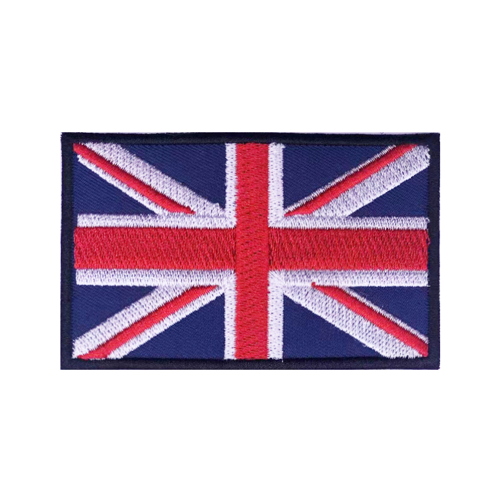 Britische Flagge, UK-Aufnäher, – Velcro Sew On Bewertung und Preis
