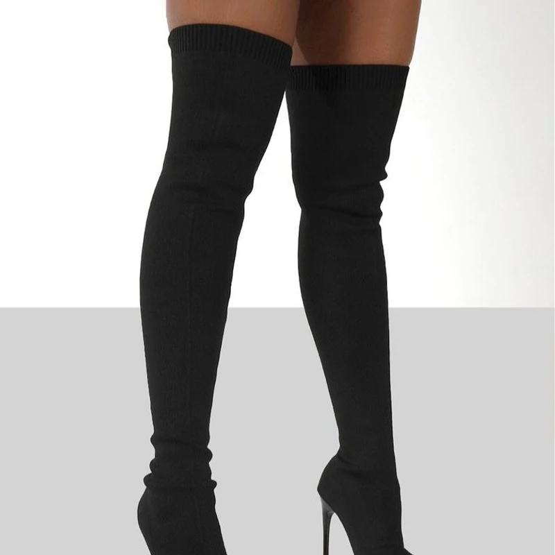 Frauen Herbst Overknee Stiefel – Sewing Knit Bewertung und Preis