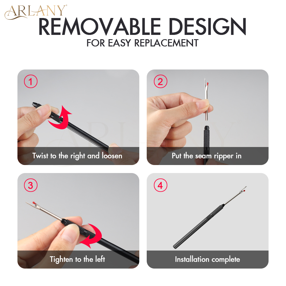 ARLANY 2-in-1 Nahttrenner-Set  – Seam Ripper Tool Bewertung und Preis