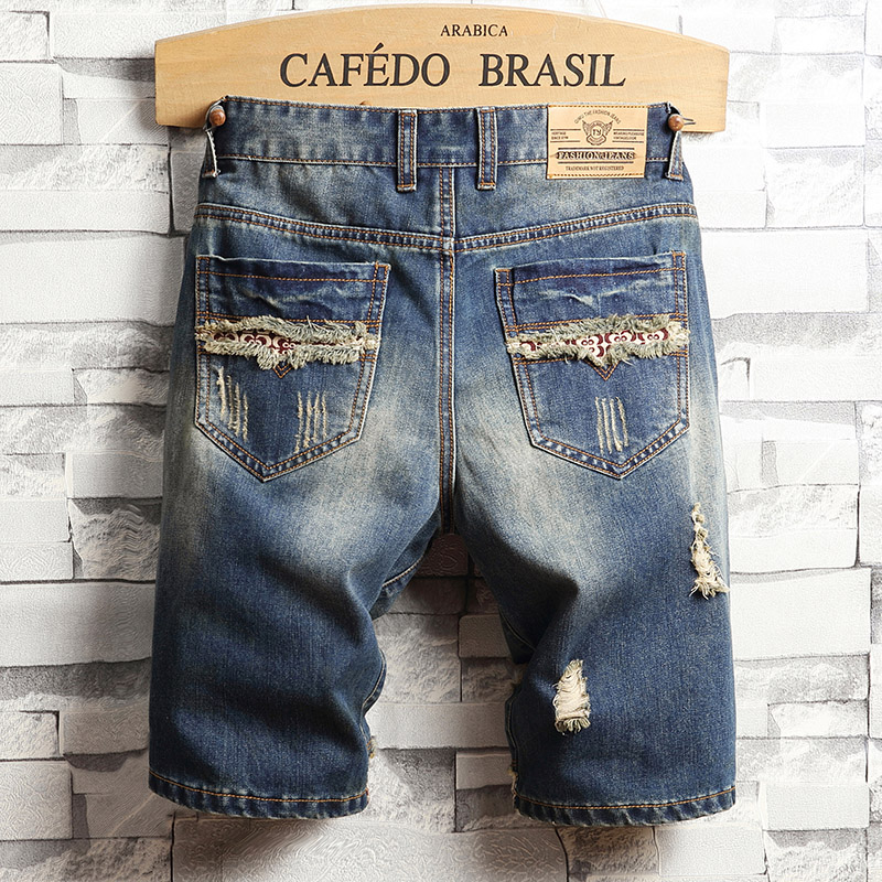 Zerrissene Hip-Hop-Jeans-Short – Sewing Zipper Bewertung und Preis