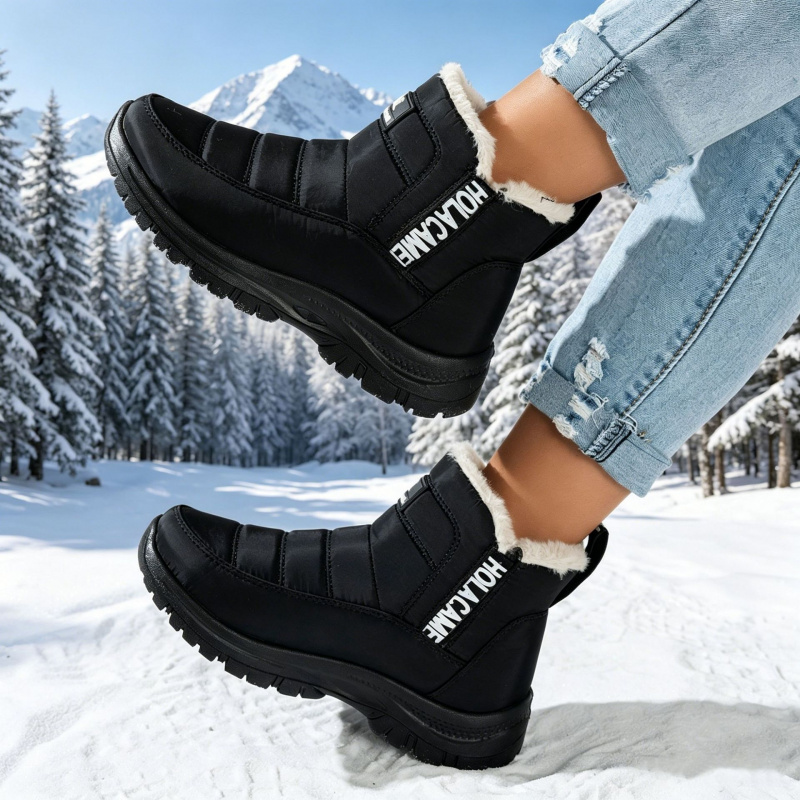 Damen-Schneestiefel mit dickem – Sewing Fleece Bewertung und Preis