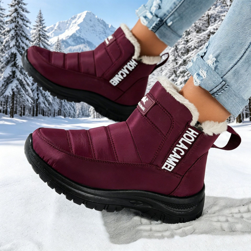 Damen-Schneestiefel mit dickem – Sewing Fleece Bewertung und Preis