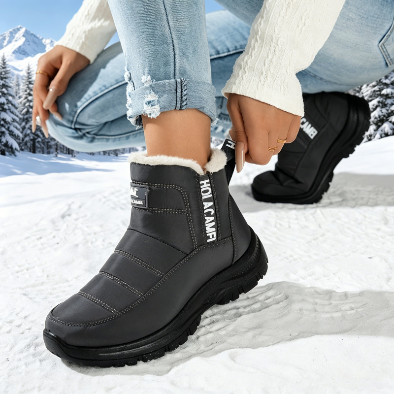 Damen-Schneestiefel mit dickem – Sewing Fleece Bewertung und Preis