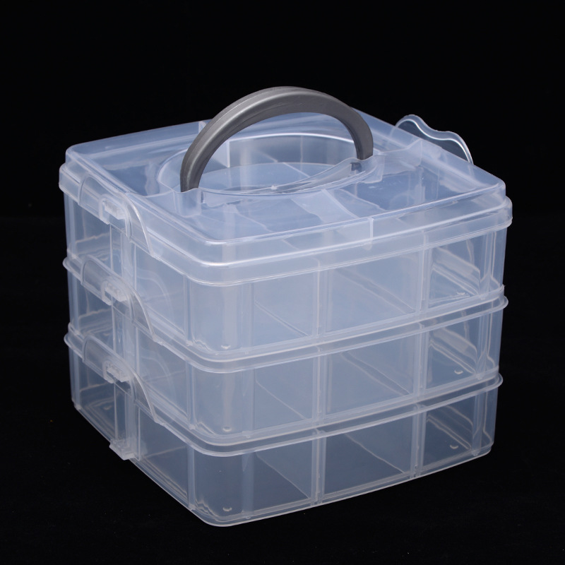 3 schichten 18 Fächer Kunststo – Bobbin Organizer Box Bewertung und Preis