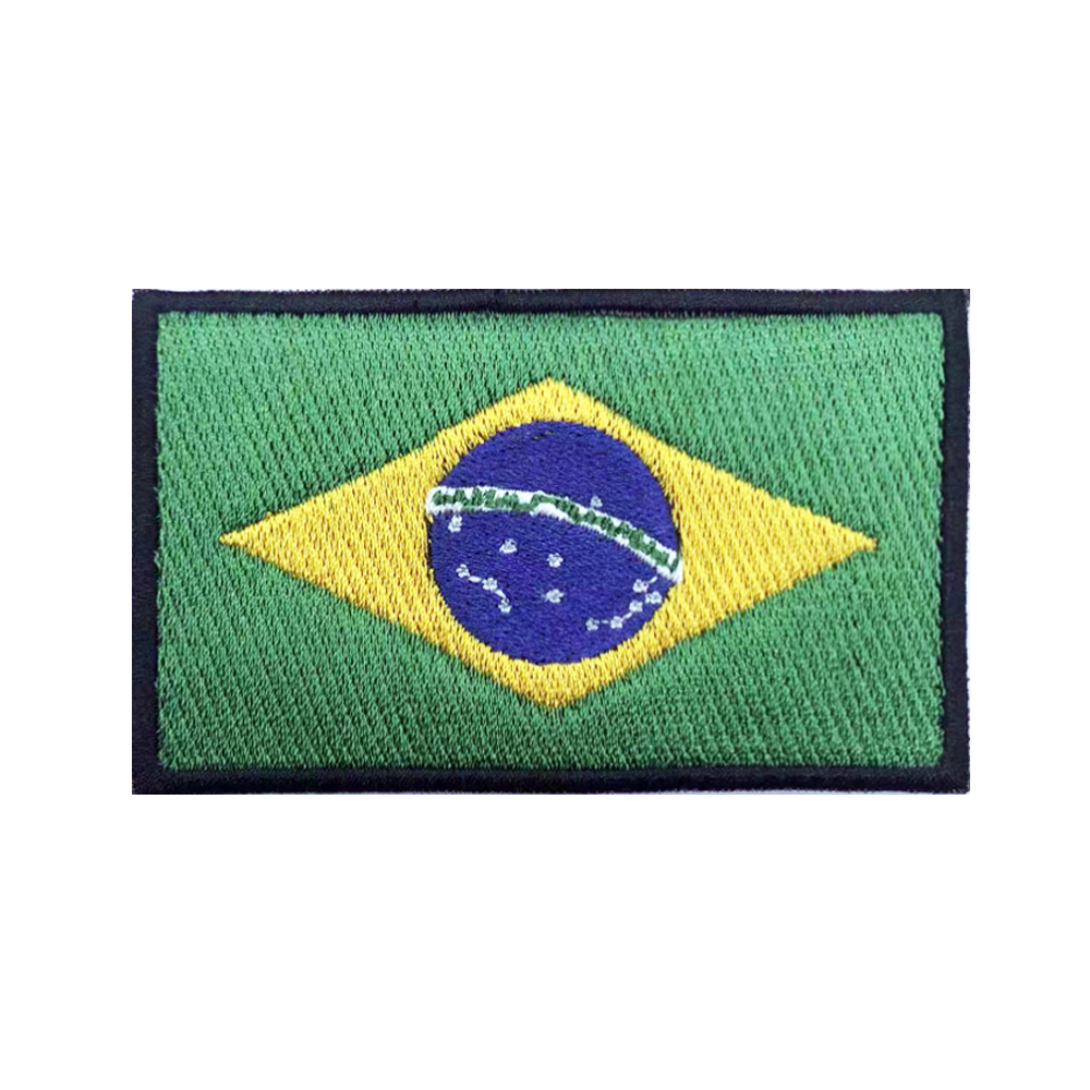 Brasilianische flagge Brasilie – Velcro Sew On Bewertung und Preis