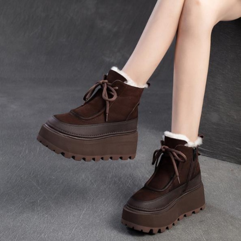 Retro-Winter-Schneestiefel für – Sewing Fleece Bewertung und Preis