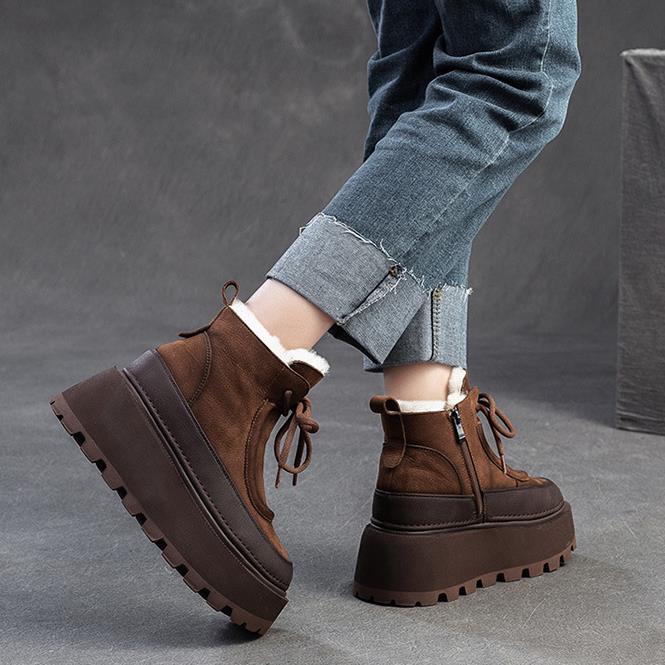 Retro-Winter-Schneestiefel für – Sewing Fleece Bewertung und Preis