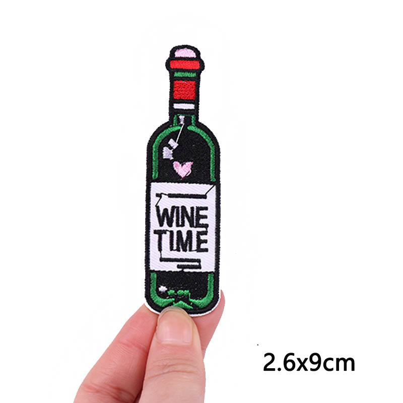 Weinzeit-Aufnäher auf Kleidung – Velcro Sew On Bewertung und Preis