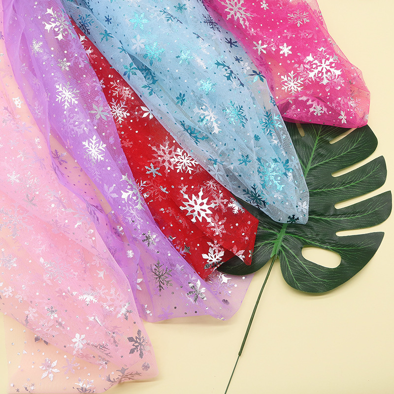 150 cm * 1 yard/pc Schneeflock – Textile And Sewing Supply Bewertung und Preis