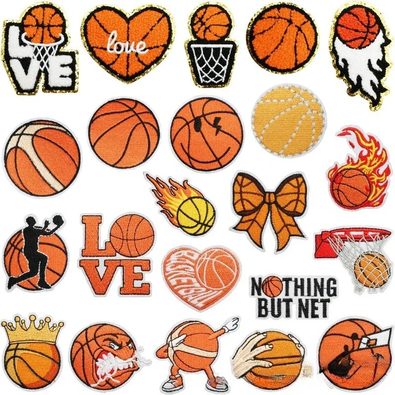 Basketball Stickerei Tuch Aufk – Sewing Label Bewertung und Preis