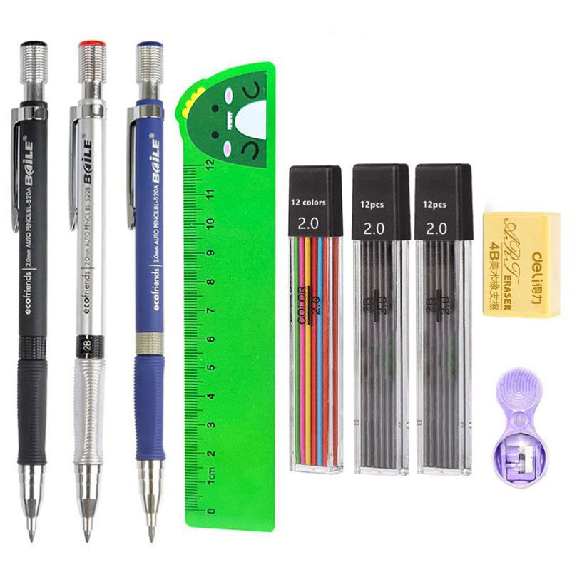 Druckbleistift-Set 2,0 mm mit  – Staedtler Pencil Lumocolor Bewertung und Preis