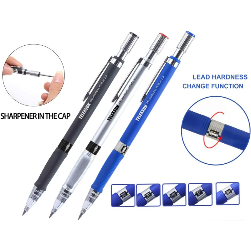 Druckbleistift-Set 2,0 mm mit  – Staedtler Pencil Lumocolor Bewertung und Preis