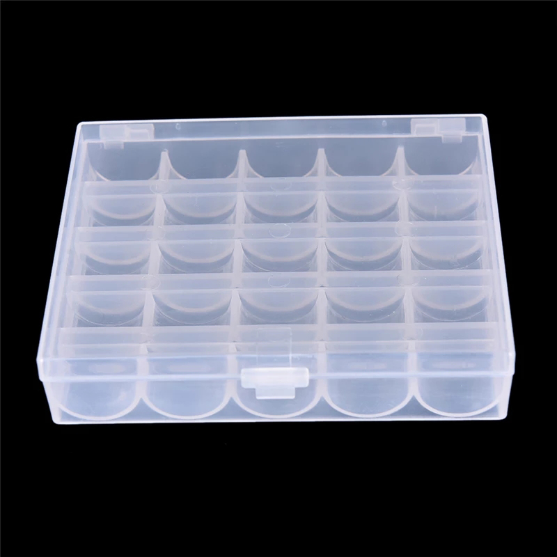 25-Spulen, leere Spulen, Organ – Bobbin Organizer Box Bewertung und Preis