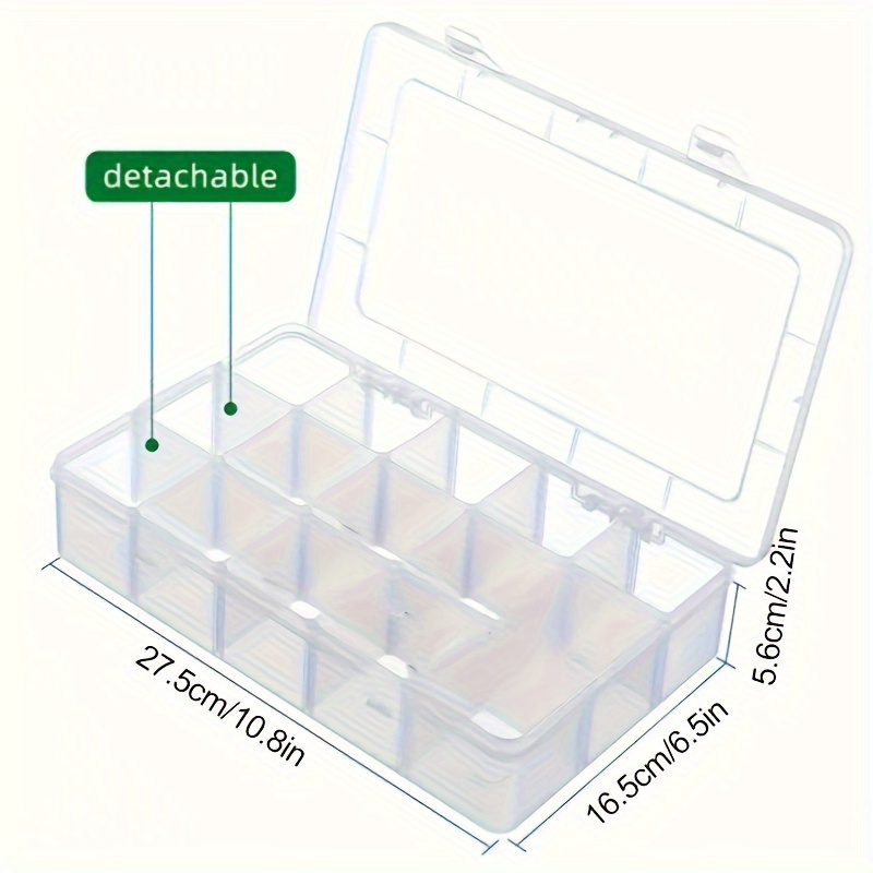 Tragbarer 15-Fächer Nähgarn-Or – Bobbin Organizer Box Bewertung und Preis