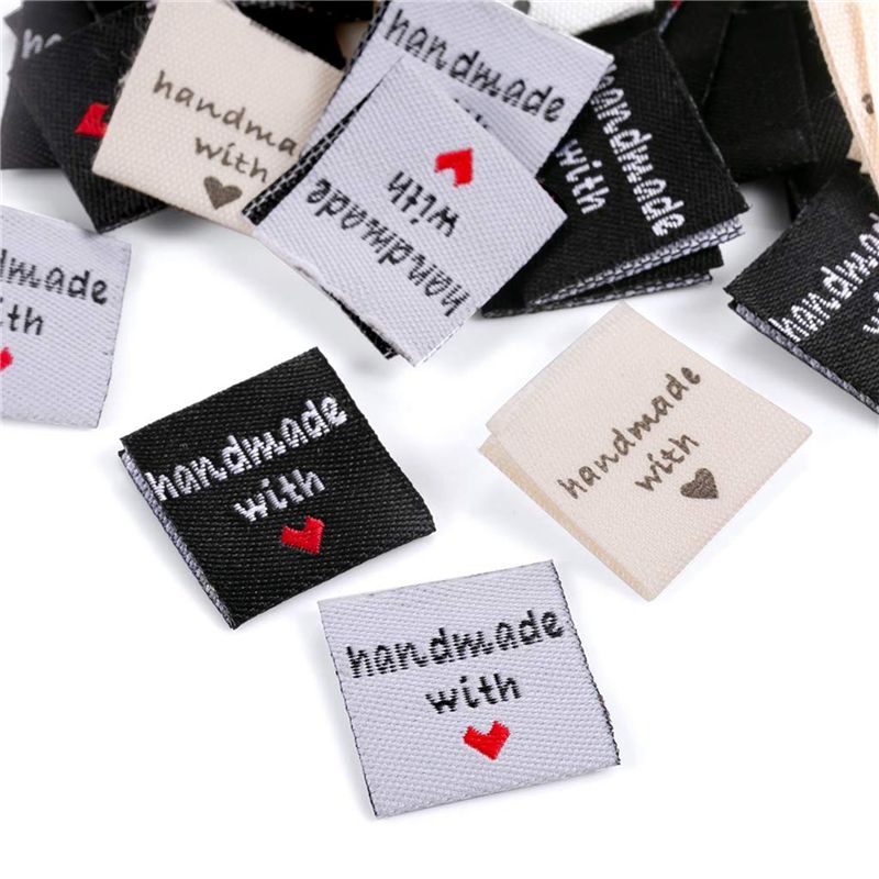 A02M-300 Stück handgefertigte, – Sewing Label Bewertung und Preis