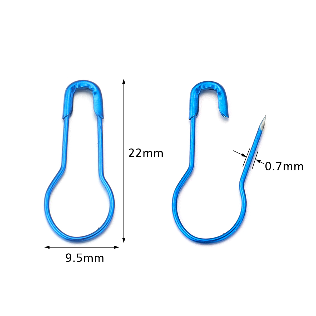 200 Stück 22mm Metall-Eisen Bu – Sewing Knit Bewertung und Preis