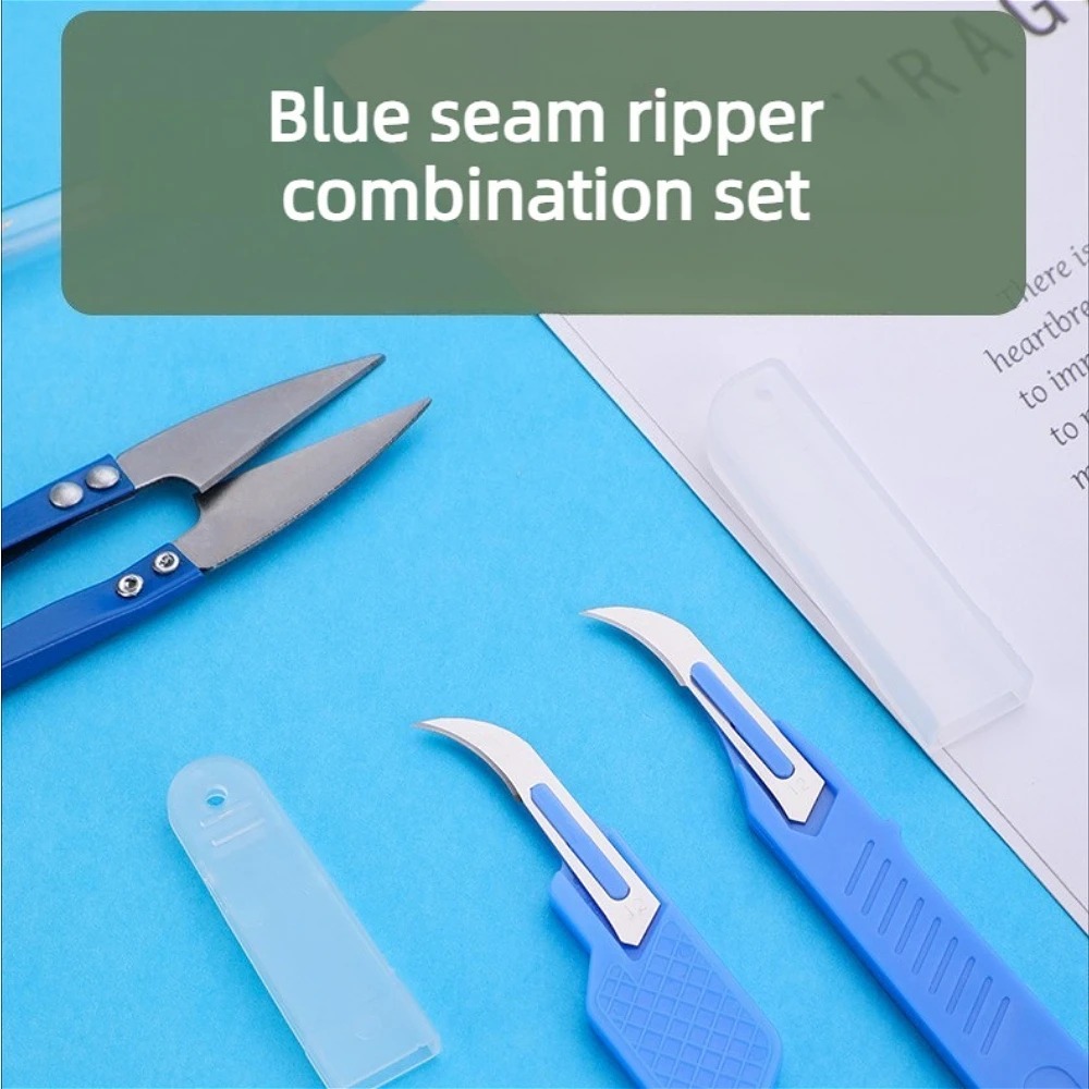 Blaues Nähset 5-teilig mit Fad – Seam Ripper Tool Bewertung und Preis