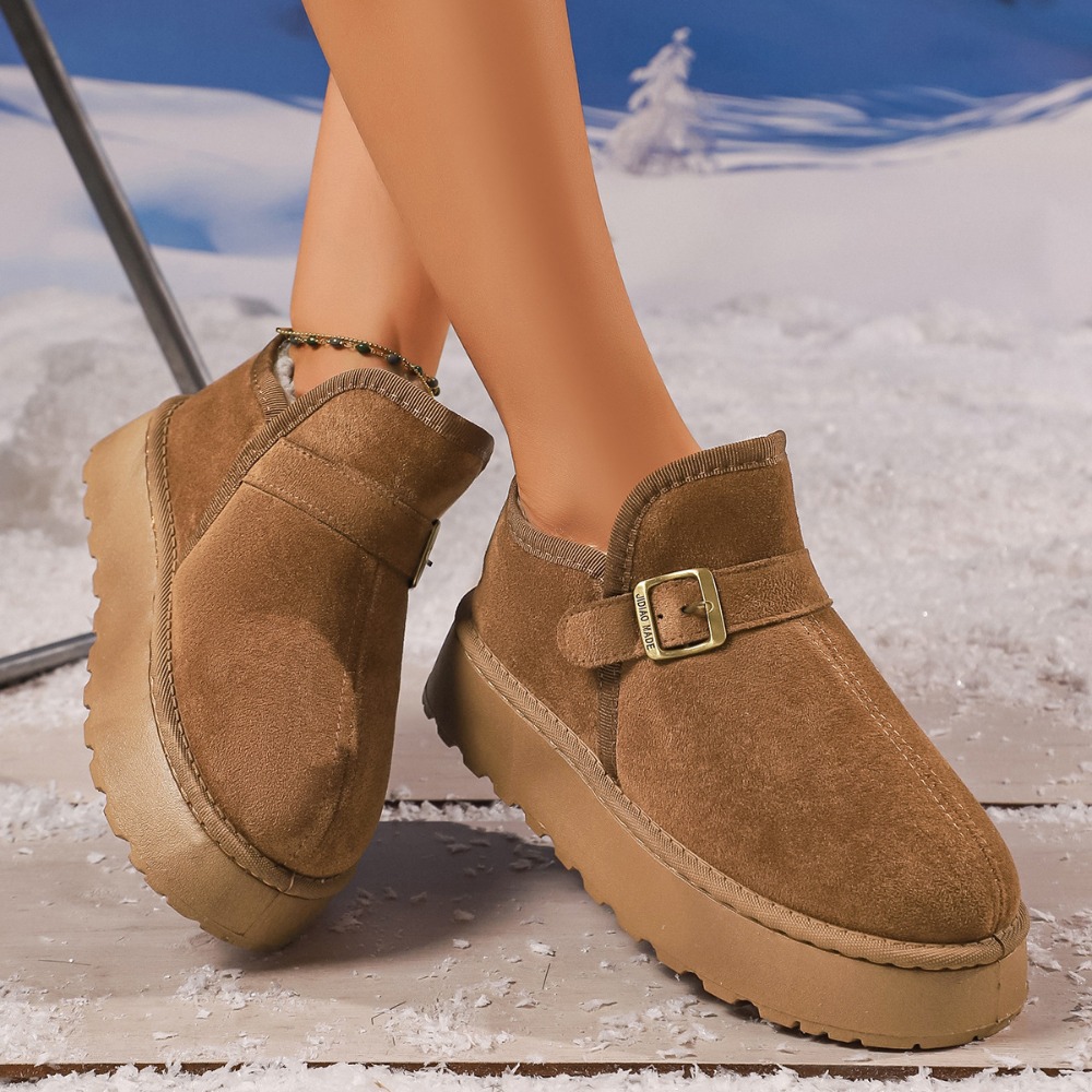 Damen Winter Schneestiefel mit – Sewing Fleece Bewertung und Preis