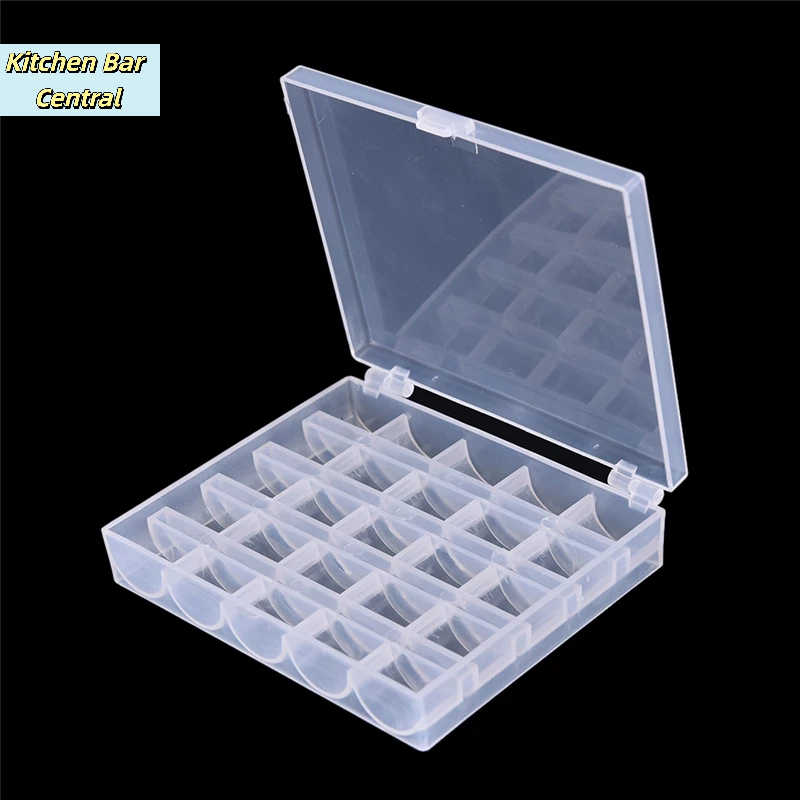 【25 Spulen Leere Nähmaschinens – Bobbin Organizer Box Bewertung und Preis