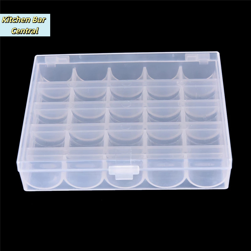 【25 Spulen Leere Nähmaschinens – Bobbin Organizer Box Bewertung und Preis
