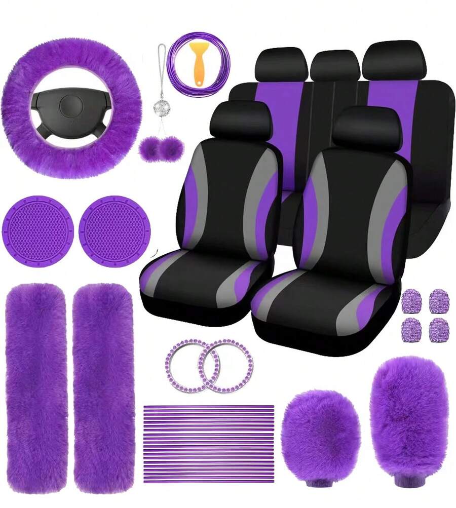35-teiliges Autositzbezug-Set  – Shoulder Pad Set In Bewertung und Preis