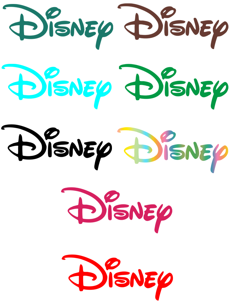 18 Farben Disney-Logo Aufnäher – Velcro Sew On Bewertung und Preis