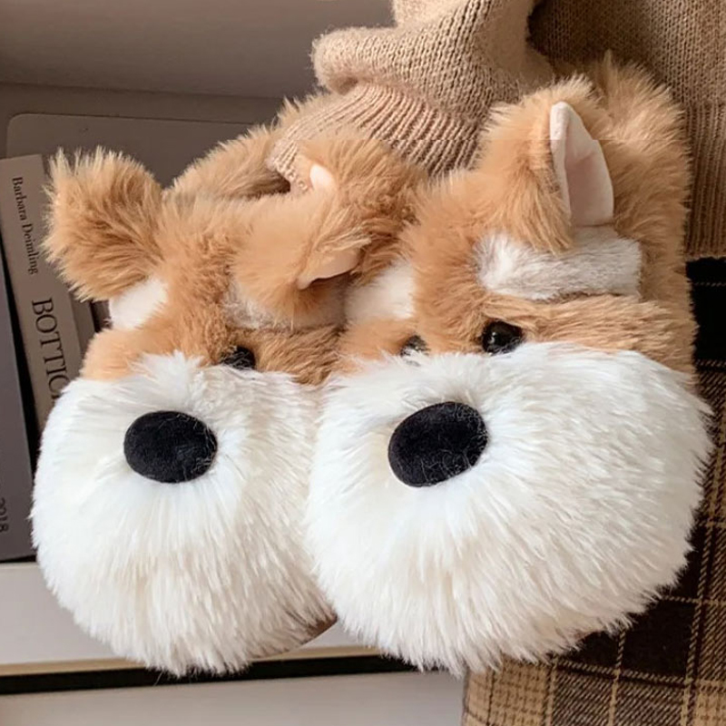 Hund Hause Fuzzy Slipper Fraue – Sewing Fleece Bewertung und Preis