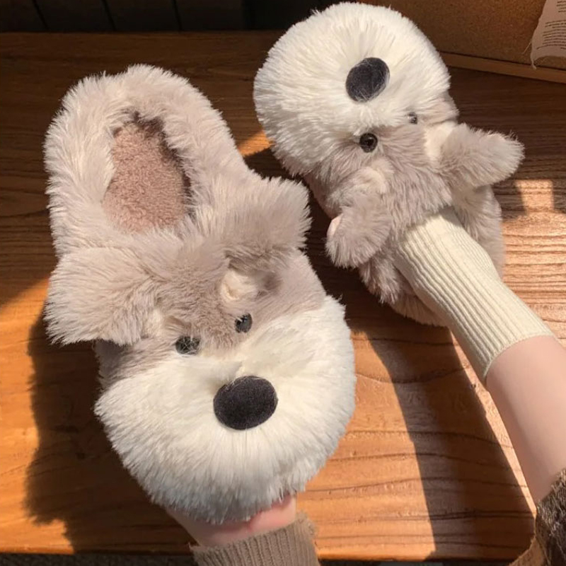 Hund Hause Fuzzy Slipper Fraue – Sewing Fleece Bewertung und Preis