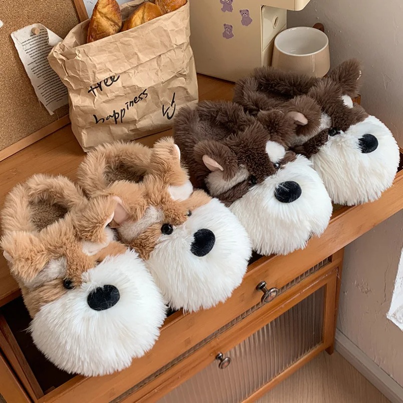 Hund Hause Fuzzy Slipper Fraue – Sewing Fleece Bewertung und Preis