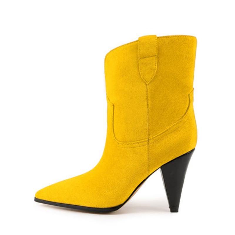 Bicolor Spike Heels Pull On Fa – Sewing Fleece Bewertung und Preis