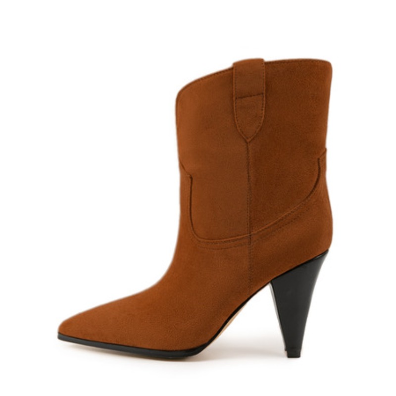 Bicolor Spike Heels Pull On Fa – Sewing Fleece Bewertung und Preis