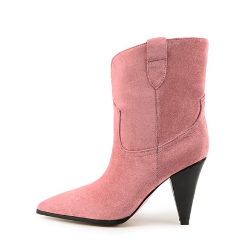 Bicolor Spike Heels Pull On Fa – Sewing Fleece Bewertung und Preis
