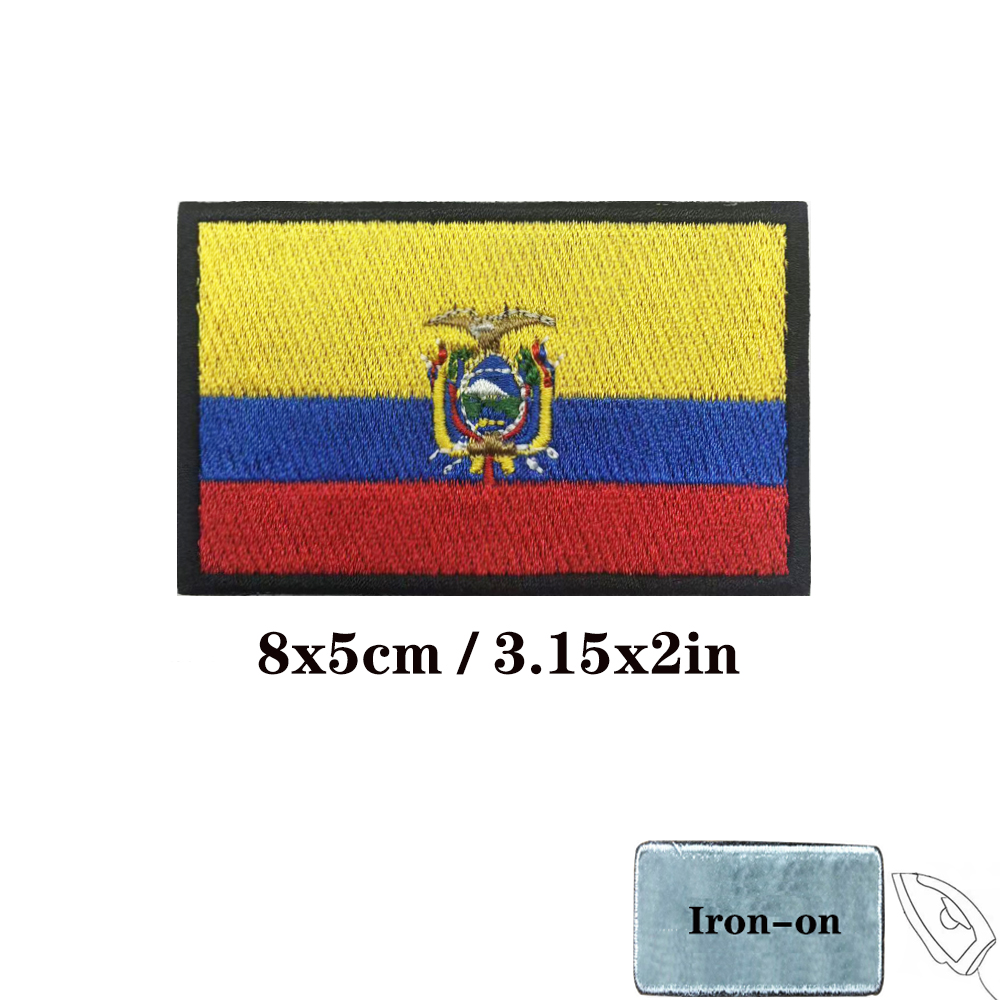 1 STÜCK Ecuadorianische Flagge – Velcro Sew On Bewertung und Preis